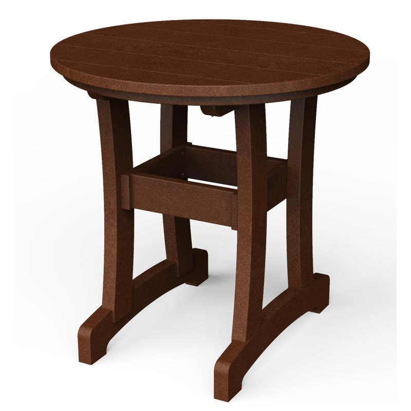 Table de salle à manger Stella, H 30 po x l 30 po x P 30 po, Brun Tudor