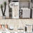 Small Rug Washable - Moroccan Kitchen Area Rugs Low Pile Indoor Mat Non Slip with Rubber Backing Soft Area Rug Pet Friendly for for Entryway Front Door Bedroom Geo Beige-1097267632