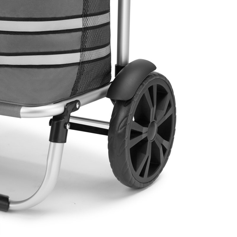 Anotidashe 50kg Hand Truck Trolley, Grey/Brown/Blue
