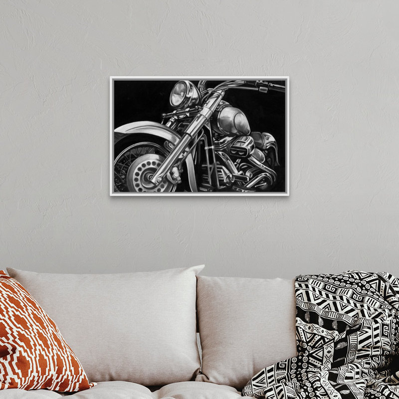 « Classic Sins II » par Ethan Harper, reproduction d’art, Cadre blanc, H 14 po x l 20 po x 1,75 po