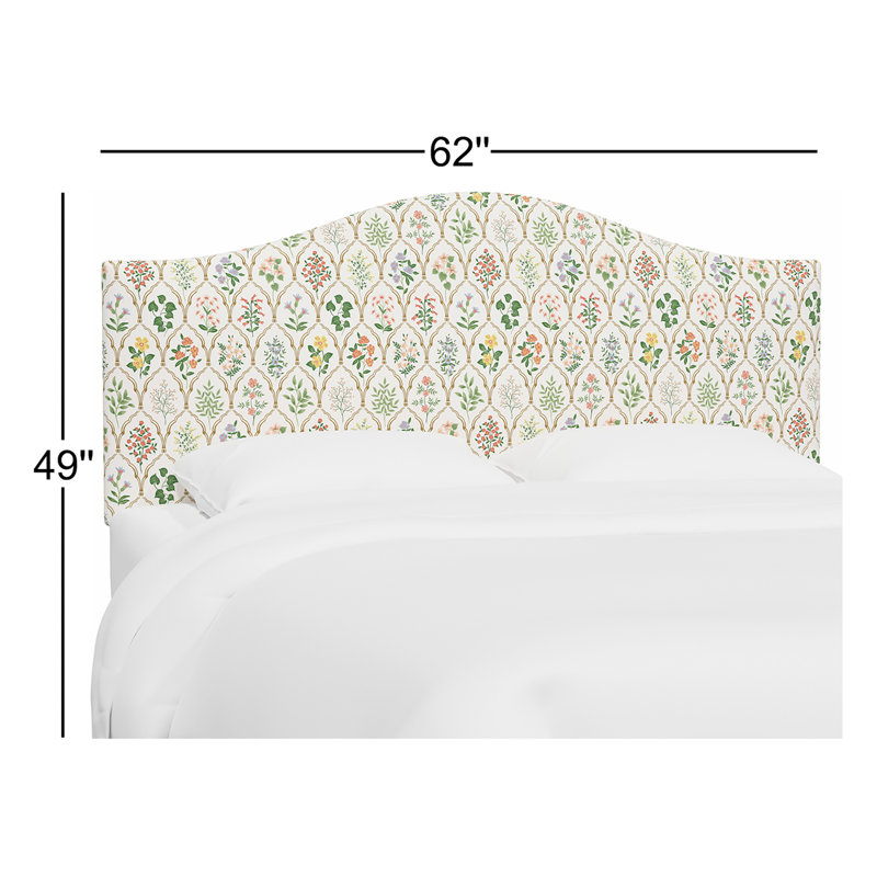 Mayfair Headboard, Queen, Rpc Hawthorne Multi Linen
