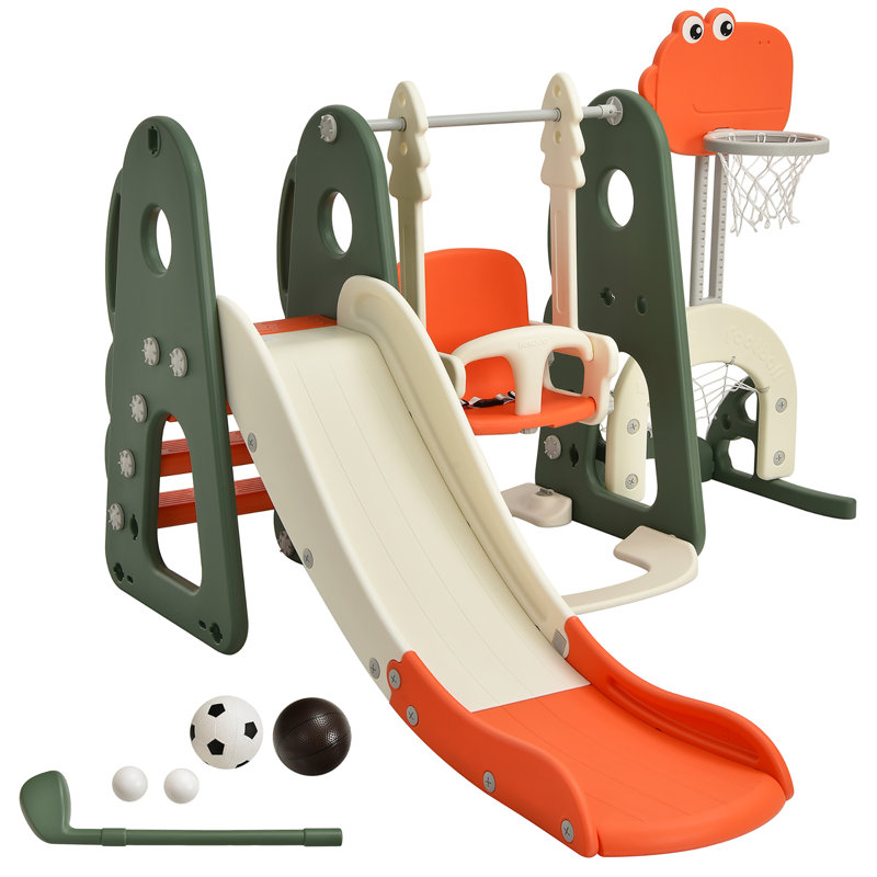 Portique 6 en 1 pour tout-petits, Multicolore