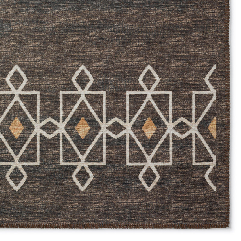 Anbar Chenille Washable Indoor/Outdoor Rug, Runner 2'3" x 7'6"