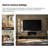Lekya 72"W Media Console