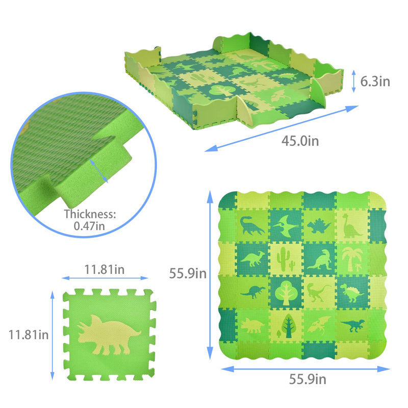 56'' L Interlocking Playmat