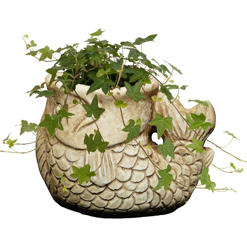 Abryanna Statue Planter, Beige