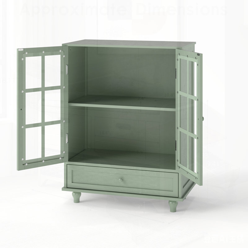 Buffet Minimalist, Green