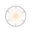 Luminaire sphère suspendu 1 lumières simple Thomasina