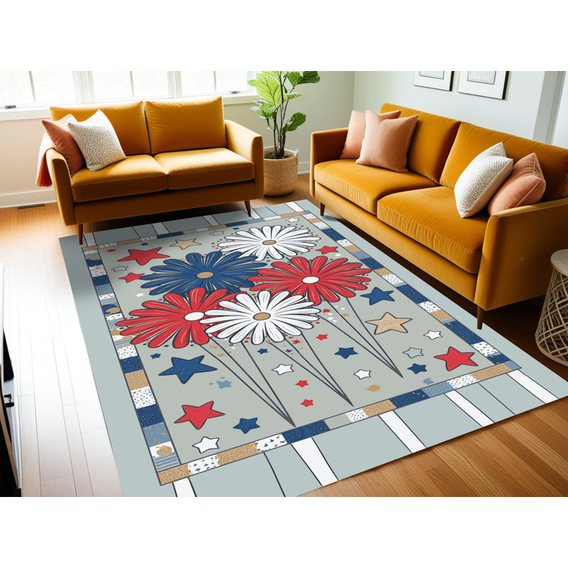 Tapis d'été Holiday The Aisle®, Rectangulaire 8 pi x 12 pi