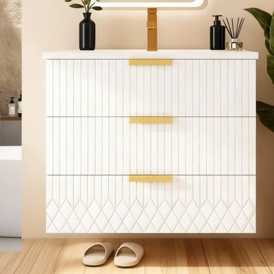 Meuble-lavabo simple 24 po avec lavabo