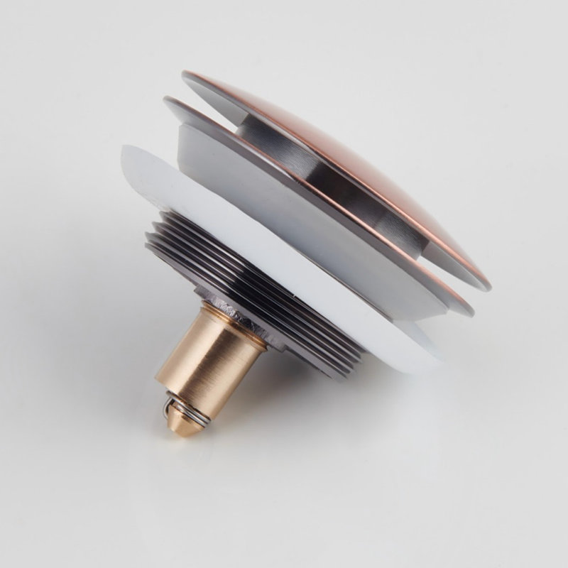 Mokleba Pop-Up Bathtub Drain Stopper Replacement Kit, Copper