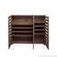 Armoire de rangement à chaussures à 5 niveaux avec tablettes réglables-111082513
