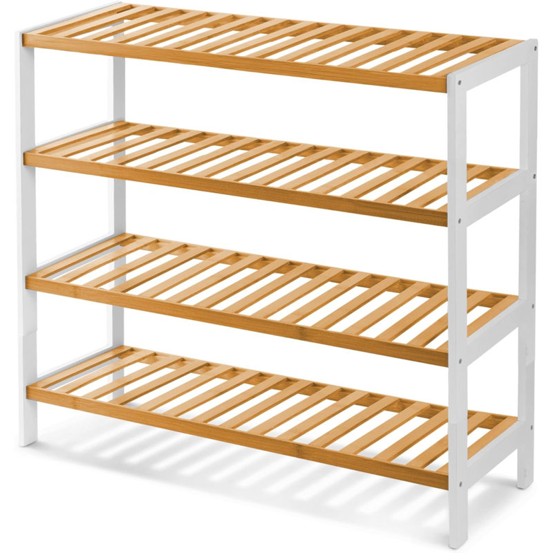 4 Pair Shoe Rack