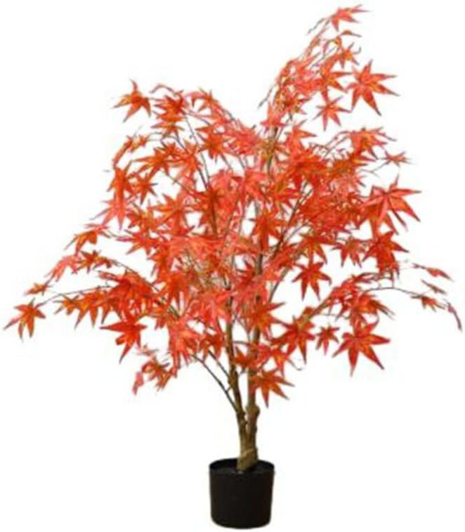 Arbre d'automne artificiel automne avec jardinière, H 47,24 po