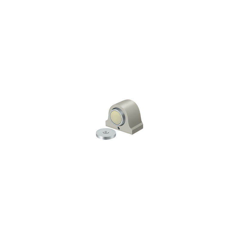 Door Stop, Brushed Nickel