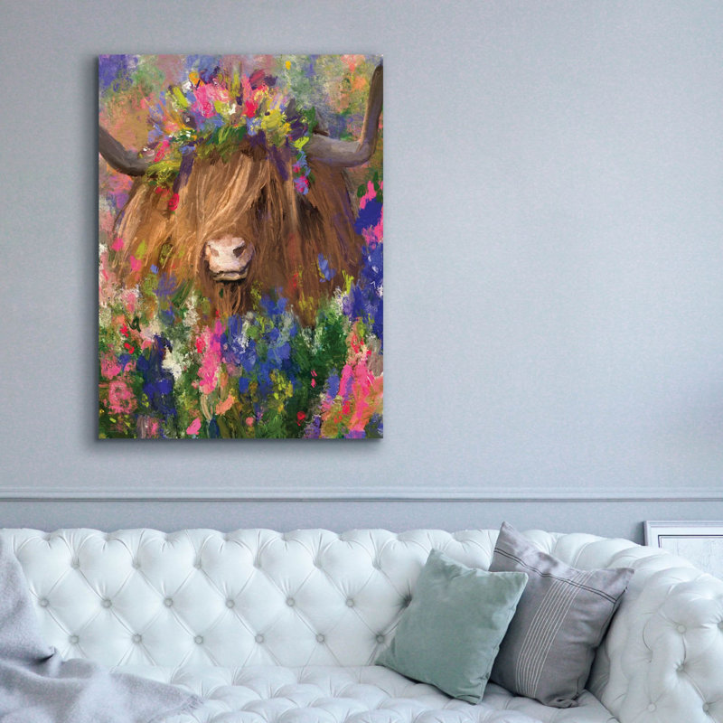  «Take A Little Rest» par Kamdon Kreations, art mural sur toile, 40 po x 54 po