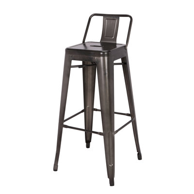 Counter Stool with Metal Frame