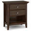 Amherst - Table de chevet - Brun roux-932430880