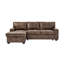 Makynzie 3 Seater Faux Leather Sofa Bed-1721210030