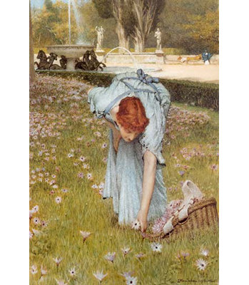 " Flora " by Sir Lawrence Alma-Tadema