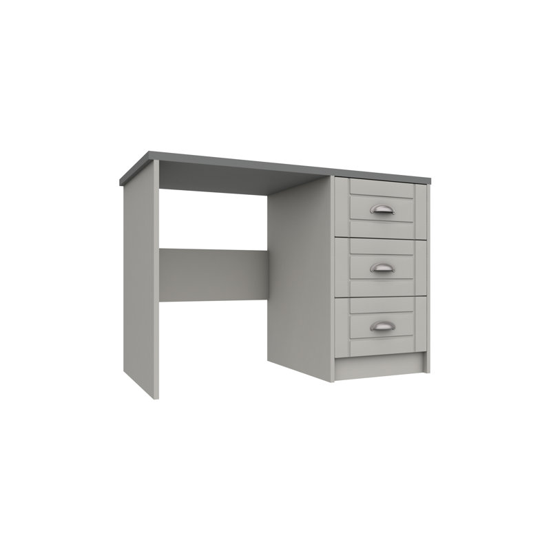 Newhaven Dressing Table, Dust Grey/Light Grey