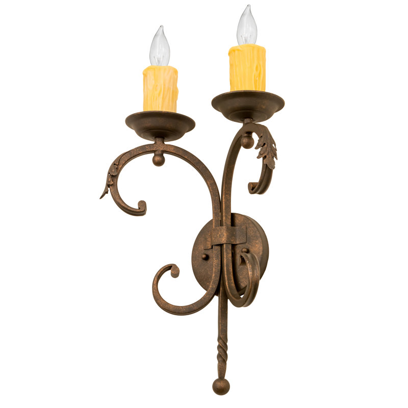 Andorra 2 - Light Candle Wall Light