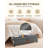Under Bed Storage with Wheels, Rolling Bins with Lids, 2 Pack, (Grey)-564945169