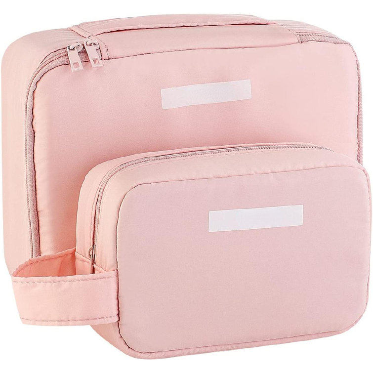 Women Makeup Bag Portable Travel Cosmetic Bag Pu Leather