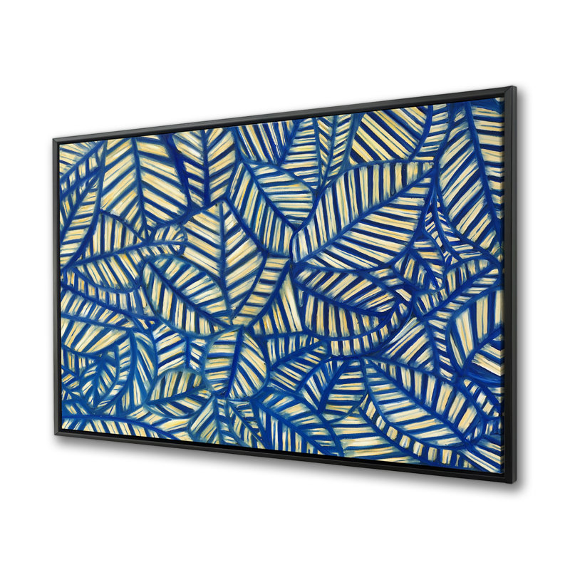 Leaves Patterns - Floral Botanical Office Canvas Decor