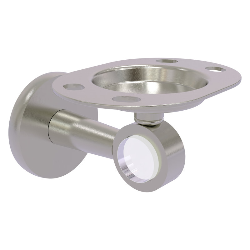 Porte-brosse à dents & clearview, Nickel satiné