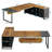Laphonso Large L-Shaped Executive Desk-1358111126