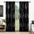 Cirila Back Tab Rod Pocket Silver Wave Curtain Panels-75185746-75185732