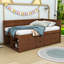 Lit de jour Nadira avec tiroirs de rangement, tablettes et lattes-366878361-366878359