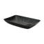 17 Stories 570mm L x 370mm W Satin Black Tempered Glass Rectangular Sink