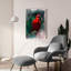 «Scarlet ibis» par Robert Campbell, art mural en verre acrylique-1570196703
