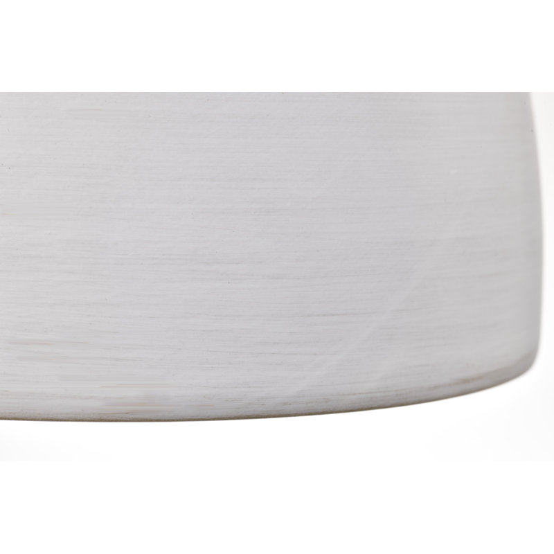 Vildan - Luminaire suspendu en céramique, Laiton brossé, H 42,88 po x l 7,5 po x P 7,5 po