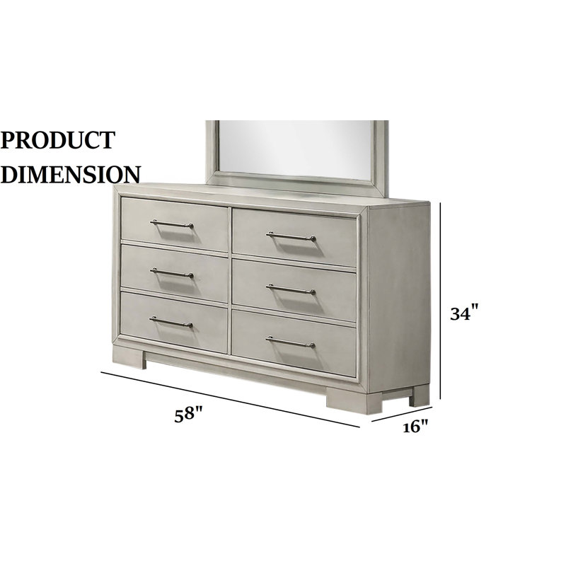Commode de style campagne antique blanche 58 x 16 x 34 po