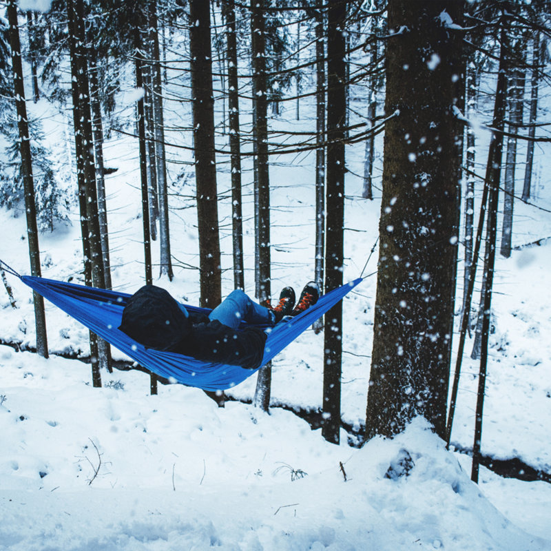 Travel Camping Hammock Set, Blue