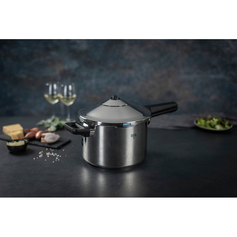 Kuhn Rikon Duromatic Inox Long Handle 5.0 Liters Pressure Cooker