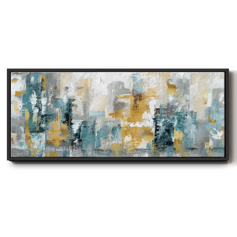 City Views II - toile encadrée, H 24 po x l 60 po