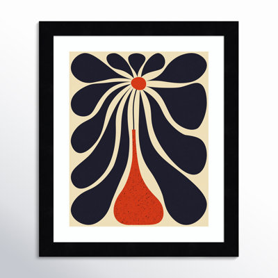Lazy Flower Print by Alisa Galitsyna