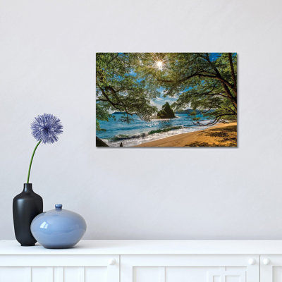 Plage, parc national du Corcovado, péninsule d'Osa, Costa Rica par Panoramic Images - reproduction de photo sur toile tendue