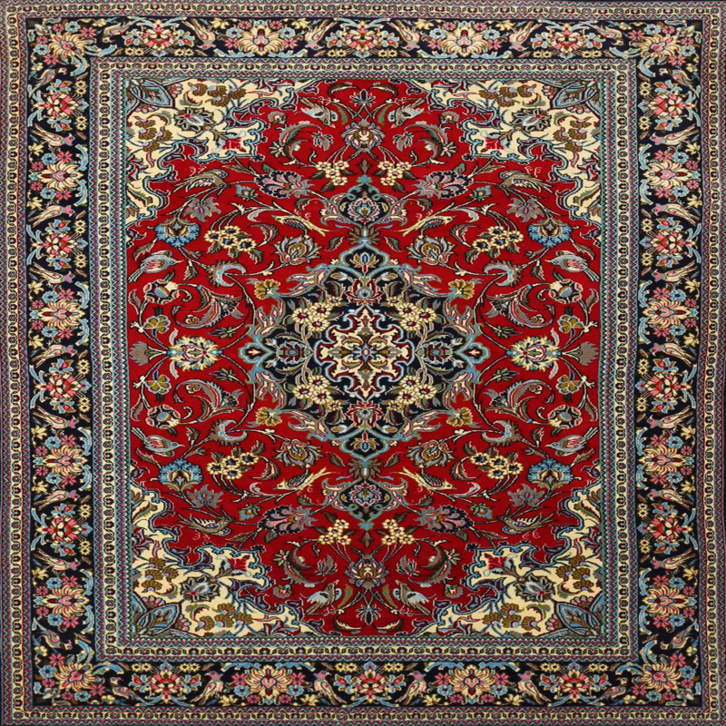 Zioutas Oriental Indoor Rug, Round 7'