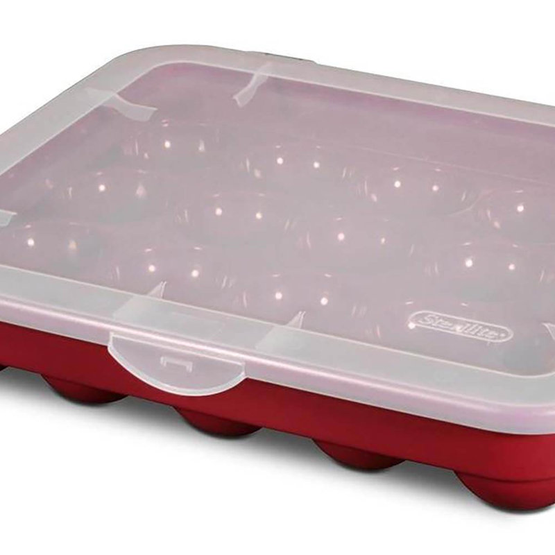 4" H x 17.38" W x 21.63" D Christmas Storage Set