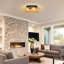 Plafonnier encastré en bambou Decorateive