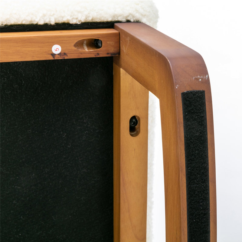 Chaise de chambre de bébé à bascule avec dossier haut pour le salon