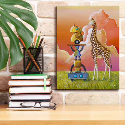 «Robots On Safari» par Cindy Thornton, reproduction d'art sur toile
