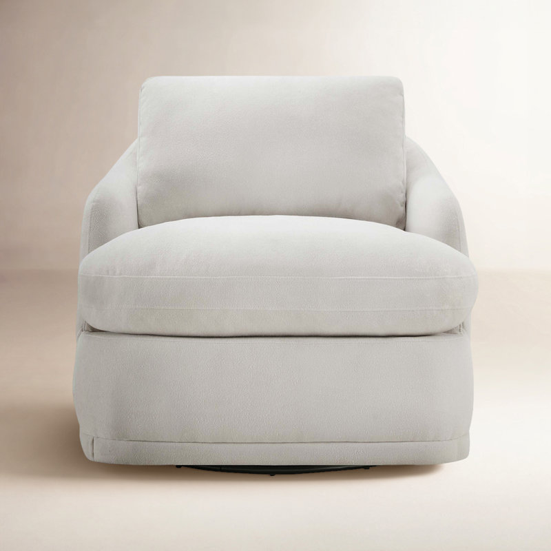 Seadrift Upholstered Swivel Armchair