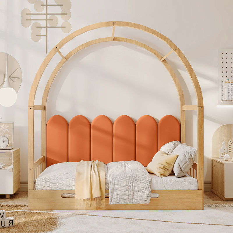 European Double (140 X 200 Cm) Daybed, Orange