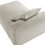 Chaise longue modulaire rembourrée en tissu Solace-101704625